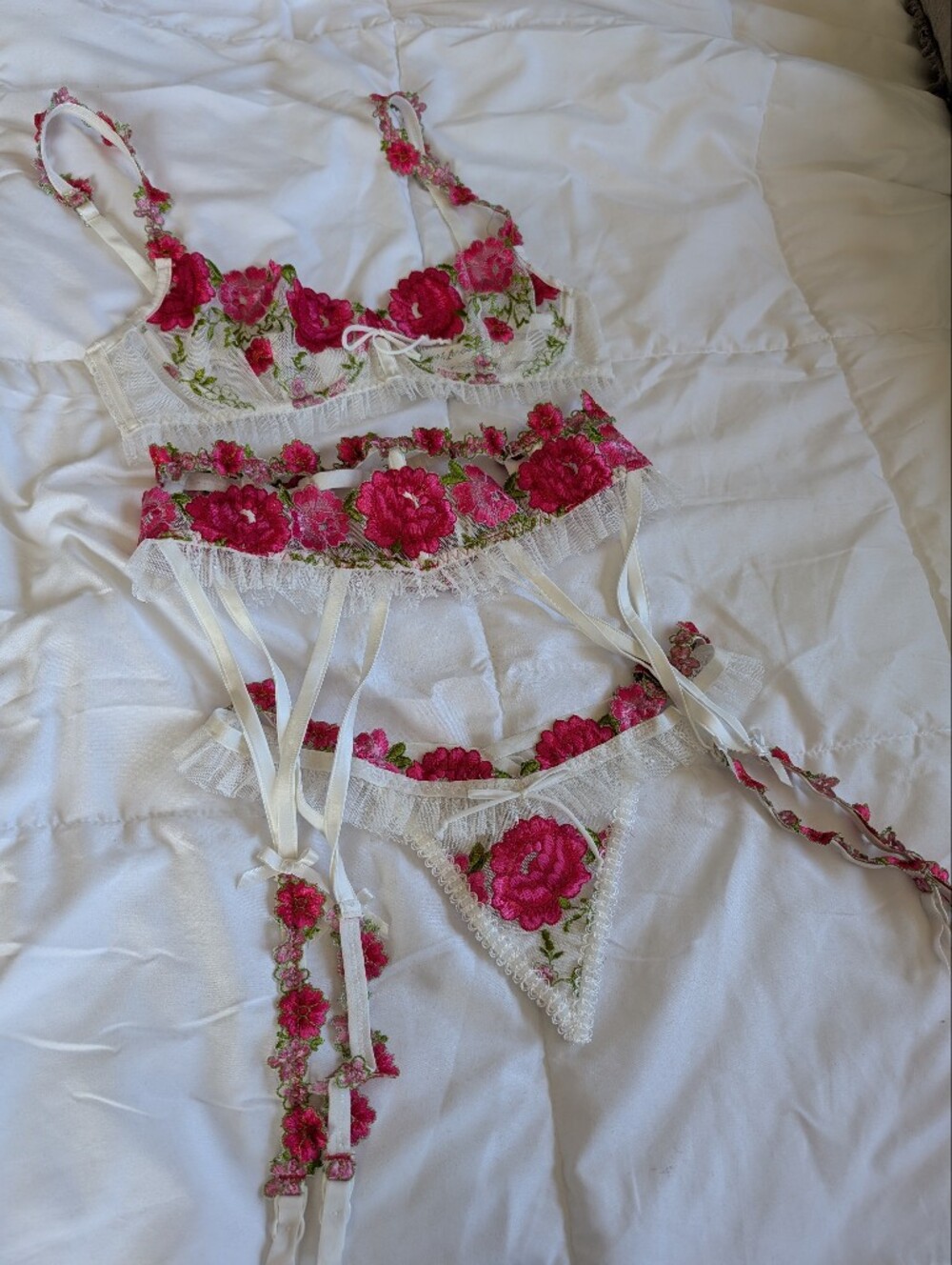 For Love And Lemons Spring Rose Lingerie